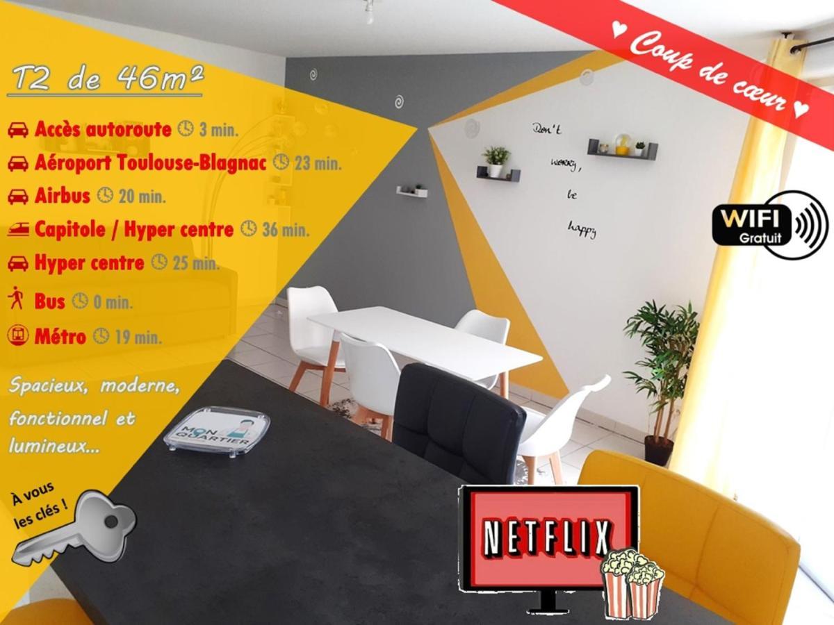 Appartement (-; Eldorado Saint-Jacques au nord de Toulouse ;-) Extérieur photo
